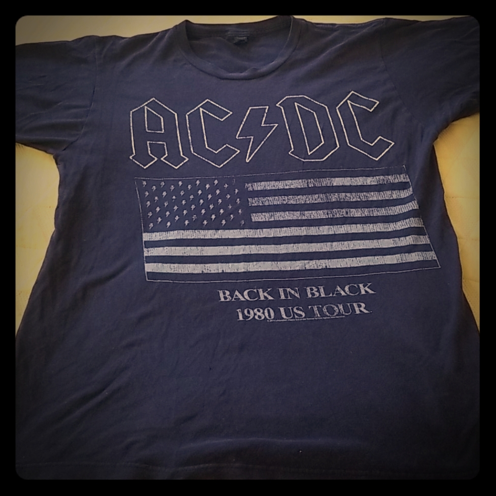 Classic ACDC band tee